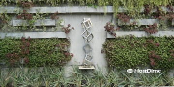 Tecnologia e meio ambiente andam juntos? 6 ações da HostDime Brasil que provam que é possível 5 Parede verde
