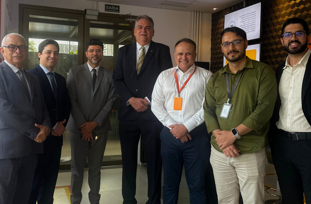 Equipe do Tribunal de Justiça da Paraíba (TJPB) visitou o Data Center nesta terça-feira (2)